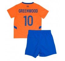 Olympique de Marseille Mason Greenwood #10 Koszulka Trzecia dzieci 2024-25 Krótki Rękaw (+ krótkie spodenki)